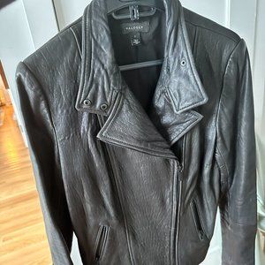 Halogen Leather Jacket